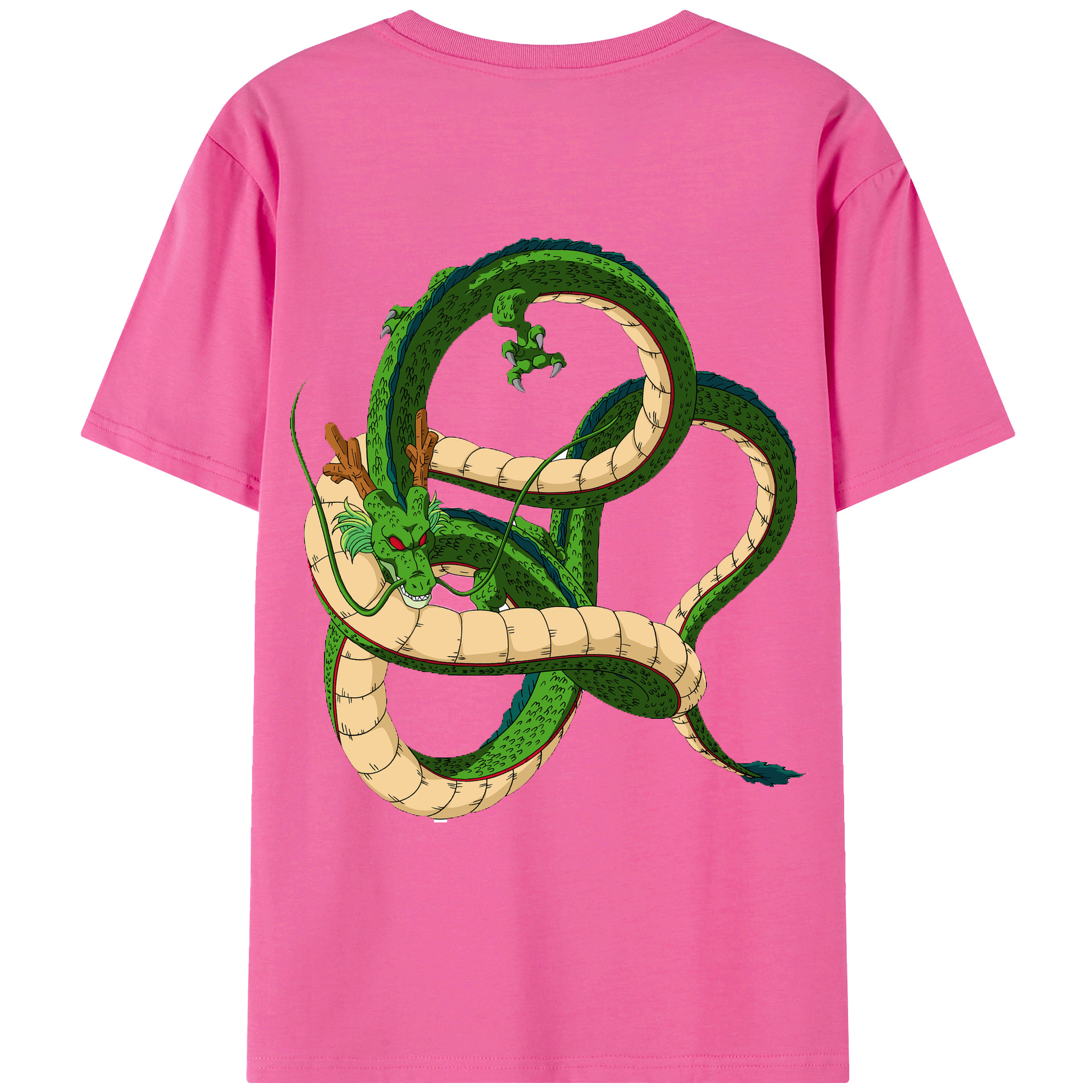 （画像用） ドラゴンボール 神龍 シェンロン DRAGON BALL Shenron レディース半袖Tシャツ(バックプリント)